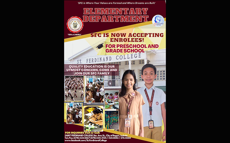 ELEMENTARY DEPARTMENT